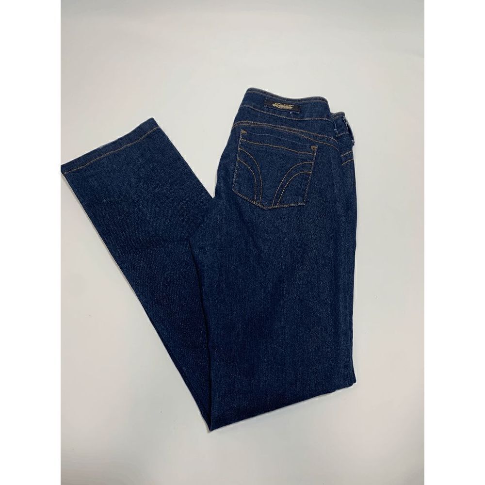 Serfontaine Womens Denim Paris Jean Mid Rise Dark Wash Size 29